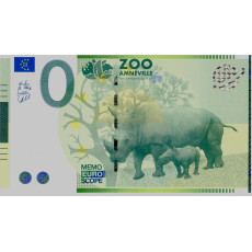  0 Euro biljet Zoo Amnéville